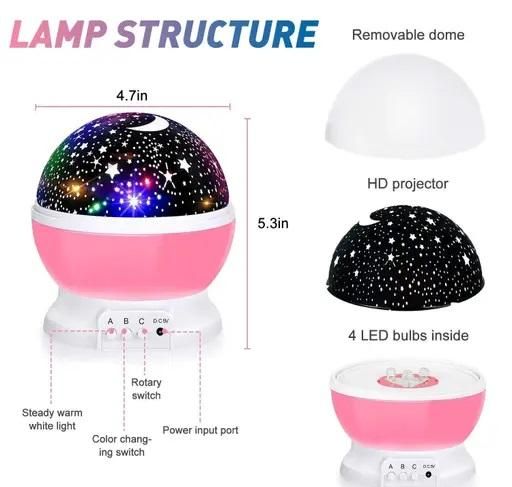 Star Moon Light Night Lamp